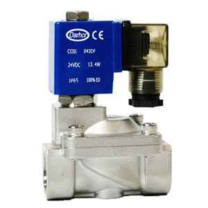 DHD31 0,3-16 бар 1/2 давления 3/4 1 дюймов 220 В 24 В пилотный электромагнитный клапан Латунь и SS304 - Product Image 4