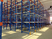 Système de rayonnage à palettes pour le stockage de marchandises en vrac dans les entrepôts industriels