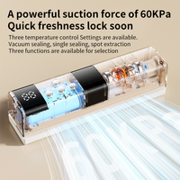 Nouvelle machine de mise sous vide automatique portable mini pour la conservation des aliments, pour la cuisine domestique