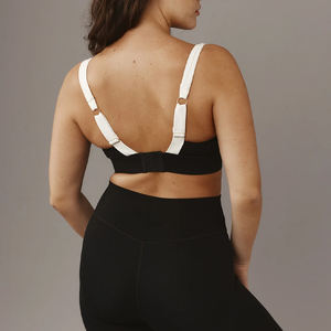 Sujetador Deportivo de Alto Impacto Ajustable y Transpirable con Contraste de Color para Yoga y Ejercicio, Personalizado al por Mayor - Product Image 6