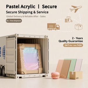 Jery pastel Acrylic <span class=keywords><strong>plexiglass</strong></span> Macaron màu khắc Laser 12x16 inch 300x400mm trộn màu đặt hàng tấm Acrylic - Product Image 6