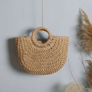 Sac fourre-tout <span class=keywords><strong>Bang</strong></span>, sac bandoulière tissé, dernier sac européen décontracté à main, sacs de haute qualité, mini sacs petits à motif ajouré - Product Image 6