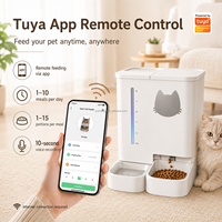 Tuya WiFi Smart Pet Feeder met waterdispenser 5L voer 4L water automatische voedering voor katten