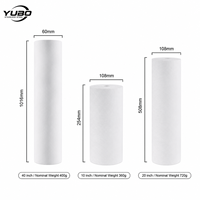 Kartrid Filter Melt Blown Polipropilena Inti Kapas PP untuk Filtrasi Cairan Kimia Minyak Air Industri Produsen OEM