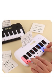 Clavier électronique miniature 15 touches en plastique pour enfants, jouet musical éducatif précoce, idéal pour débutants - Vente chaude en gros - Product Image 2