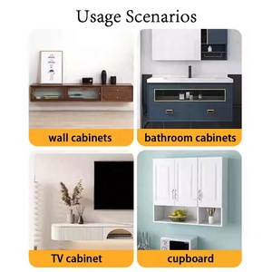 5 mét dày Heavy Duty kim loại đúc sắt L Wall Mount Phần cứng hỗ trợ nổi Kệ Chân đế cho kệ gỗ - Product Image 6