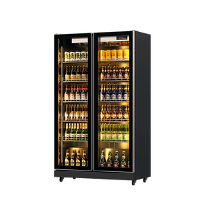 Tùy Chỉnh Làm Mát Không Khí 0 ° Để 10 ℃ Nhiệt Độ Thấp Tủ Lạnh Thương Mại Bar Bia Mát Tủ Lạnh Hiển Thị Cho Đồ Uống - Product Image 2