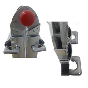 2022 ultima scala multifunzione 4x3 con scalette pieghevoli a <span class=keywords><strong>doppio</strong></span> giunto grande scalette multiuso 12 gradini en131 - Product Image 5