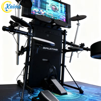 Simulateur de jeu de batterie électronique KAIMI avec détection de mouvement, appareil d'arcade - Garantie 1 an