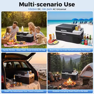 Tremendous Prices 20L Freezers 12V/24V Compressor APP Control Compressor <b>Cooler</b> Box Outdoor <b>Mini</b> Car Refrigerator - Product Image 4