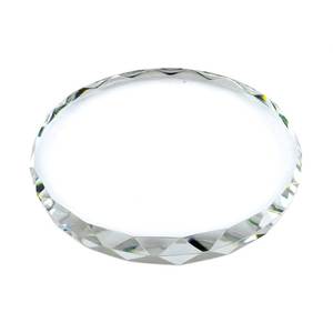 Presse-papiers en cristal de 90 mm de diamètre et 19 mm de hauteur - Product Image 1