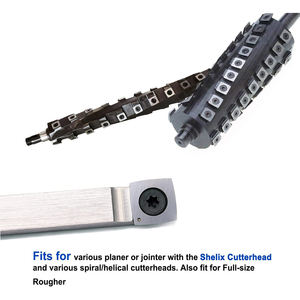 KINCNC 30*12*2.5mm 35 ° prix d'usine outils de coupe du <span class=keywords><strong>bois</strong></span> carbure de tungstène couteaux réversibles insérer <span class=keywords><strong>pour</strong></span> tête de coupe en spirale - Product Image 5