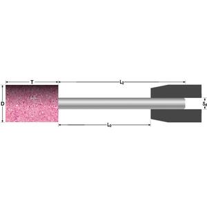 ABRA BETA - AB000908015 Roues cylindriques avec tige longue pour acier (multi-pack) - EAN 8020935801512 ABRASIVES - Product Image 1