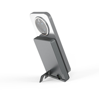 Batería Externa Magnética Delgada de Aleación de Aluminio de 10000 mAh y 20 W con Carga Inalámbrica Confiable y Movilidad Diaria