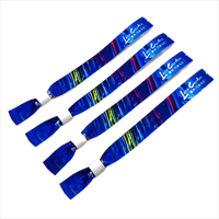 Nouveau design personnalisé bracelet en satin pour festival bracelets promotionnels par sublimation pour événements