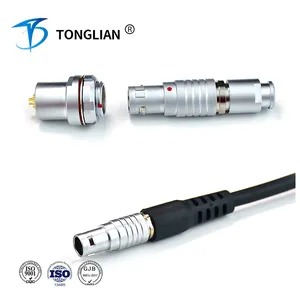 TT B Series Custom Circular 00B 0B 1B 2B 3B Push Pull Connectors Straight Cable Plug FGG Connectors Factory Manufacturer