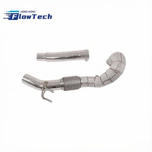 Tubería de Escape de Alto Flujo de Acero Inoxidable T304 con Protector Térmico para VW Golf MK7/MK7.5 GTI 2.0T EA888 Gen3 – Tubería de Escape de Fijación Directa - Product Image 6