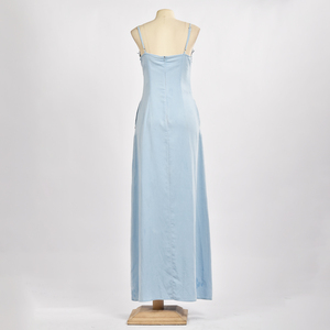 Venta directa de fábrica, vestido sin mangas 100% viscosa, precio competitivo, vestido de verano sin mangas - Product Image 3