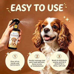 Cura del Pelo per Animali Domestici OEM: Pelo Splendido e Lucido, Meno Perdita, Migliora la Salute della Pelle, Nutre le Radici del Pelo, Cura degli Animali - Product Image 5