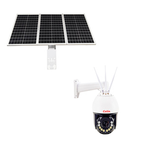 Pemasok daya tenaga surya luar ruangan isi ulang 120W 60AH berlaku untuk sistem dahua atau hikvision 4g kamera DC 12V - Product Image 6