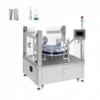 Machine de cartonnage verticale rotative automatique à grande vitesse pour le pliage de boîtes de dentifrice et de cosmétiques