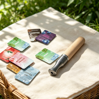 Inhalateur d'huiles essentielles pour arrêter de fumer, saveur camomille, soulagement de l'anxiété, inhalateur sans fumée, bâtonnet inhalateur