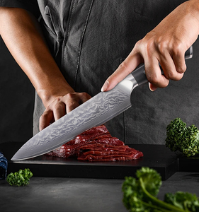 Juego De Cuchillos <span class=keywords><strong>Para</strong></span> Cocina Juego De Cuchillos De Cocina Foged Juego De Cuchillos De <span class=keywords><strong>Chef</strong></span> Profesional De Acero De Damasco De 5 Piezas Con Mango G10 - Product Image 4