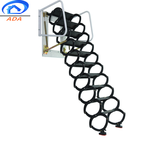 <span class=keywords><strong>Escalera</strong></span> Retráctil Plegable Moderna <span class=keywords><strong>de</strong></span> Acero para Montaje en Pared, <span class=keywords><strong>Precio</strong></span> Bajo <span class=keywords><strong>de</strong></span> Fábrica - Product Image 3