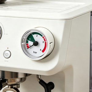 Manomètre capillaire OEM personnalisé pour chaudière de chauffage, 0-4 bars, montage arrière pour machine à café - Product Image 4