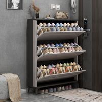 Gabinete para Zapatos de Madera a Precio de Mayoreo Estilo Moderno para el Hogar Mueble Zapatero de Entrada para Sala de Estar