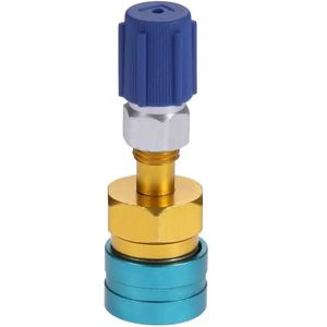 R1234YF a lato basso accoppiatore rapido raccordo per tubo refrigerante adattatore rapido per riempimento idraulico - Product Image 3