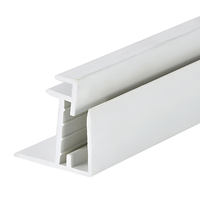 Protector de Esquinas de PVC para Cocina Moderna, Moldura Extruida Personalizada de Fábrica, Protector de Esquinas para Paredes de Edificios