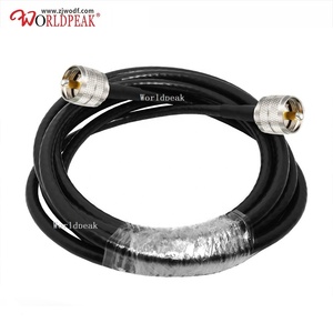 Câbles d'antenne PL259 UHF mâle vers PL-259 mâle, câble coaxial CB 50 Ohm RG8 RG8/<span class=keywords><strong>U</strong></span> <span class=keywords><strong>RG213</strong></span> pour analyseurs d'antenne radio VHF, mesureurs SWR - Product Image 2