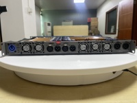 Amplificateur de grande puissance à 2 canaux 1U Performance pour scène de concert 1500W Double transformateur Classe D Passive AC Power 8ohm 4ohm Metal