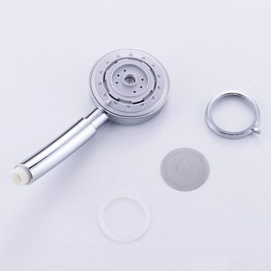 Cabezal de Ducha de Mano, Metálico, Redondo, Diseño Moderno, Ecológico, para Uso en Baño - Product Image 2