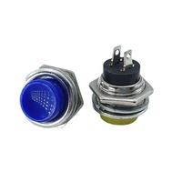 DS-212 tombol tekan sementara 16mm Mati-(hidup)