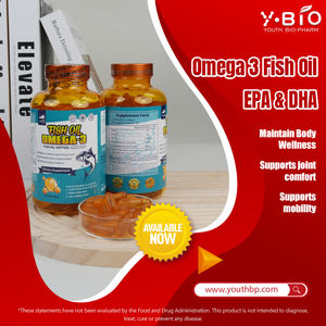 Capsule <span class=keywords><strong>di</strong></span> <span class=keywords><strong>Olio</strong></span> <span class=keywords><strong>di</strong></span> <span class=keywords><strong>Pesce</strong></span> Omega-3 per il Supporto della Memoria e della Concentrazione, Halal, Disponibile ODM - Product Image 3