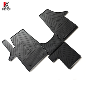 4 Uds TPE 3mm de espesor alfombrillas de coche de ajuste personalizado para VW Transporter <span class=keywords><strong>Caravelle</strong></span> Multivan T5 T6 BUS 2003-2019 KIETUNE - Product Image 2