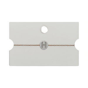 Pulsera de Acero Inoxidable con Letra H de 1 cm, Joyería de Moda Unisex, Regalo de Estilo Clásico - Product Image 2