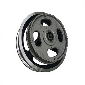 Roue de transmission à courroie de 10 pouces compatible avec les pneus intérieurs et extérieurs 10x2.50 - Product Image 3