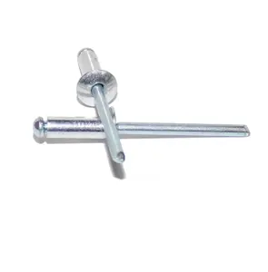 Din7337 DIN7337 Din 7337 Waterproof Aluminium Waterproof Blind Rivet Flat Round Head Pull Center Rivet