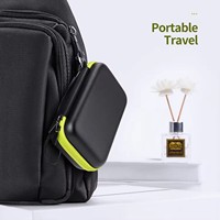 Étui de voyage pour outils électroniques en EVA avec logo personnalisé, boîte pour accessoires numériques, organiseur de câbles USB, chargeur, batterie externe, pochette