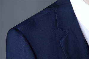 Costumes pour hommes d'affaires <span class=keywords><strong>bleu</strong></span> <span class=keywords><strong>marine</strong></span> de nouvelle conception 2024, costumes <span class=keywords><strong>sur</strong></span> <span class=keywords><strong>mesure</strong></span> pour les mariages et les fêtes - Product Image 6