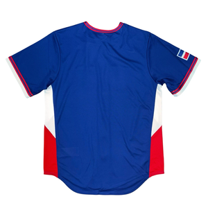 <span class=keywords><strong>Maillot</strong></span> de <span class=keywords><strong>baseball</strong></span> pour hommes, <span class=keywords><strong>bleu</strong></span>, République dominicaine, Coupe du monde de <span class=keywords><strong>baseball</strong></span> 2026 - Product Image 3
