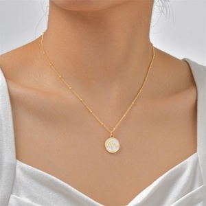 Geometric Stainless Steel Creative Design <b>Necklace</b> Coconut <b>Tree</b> Pendant <b>Necklaces</b> for Christmas Gifts - Product Image 4