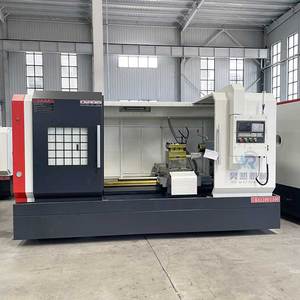 CK61100-1000 2000 3000 4000 5000 CNC giường phẳng máy tiện 220V 380V Mitsubishi Hệ thống điều khiển tự động nhãn hiệu GSK CNC - Product Image 5