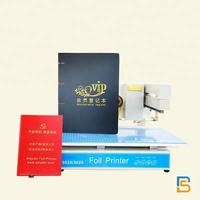 Mesin cetak Foil panas Digital untuk kulit, mesin cetak perunggu Gratis pelat 56x250mm