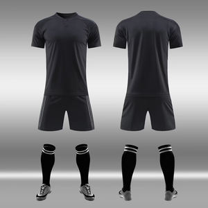 Оптовая продажа, высококачественный мужской тренировочный костюм для футбола, детский спортивный костюм для футбола с логотипом, комплект футбольной одежды для взрослых - Product Image 4
