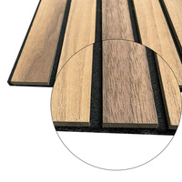 Panneaux muraux en bois courbés EAZART 2,4 m, insonorisants, décoration murale intérieure, panneaux acoustiques flexibles ultra-minces