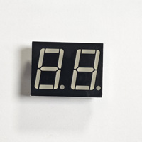 Pantalla LED Roja de 7 Segmentos de 0.56 Pulgadas y 2 Dígitos, Cátodo/Ánodo Común, Tubo Digital de Doble Dígito para Reloj, Medidor, Electrodomésticos